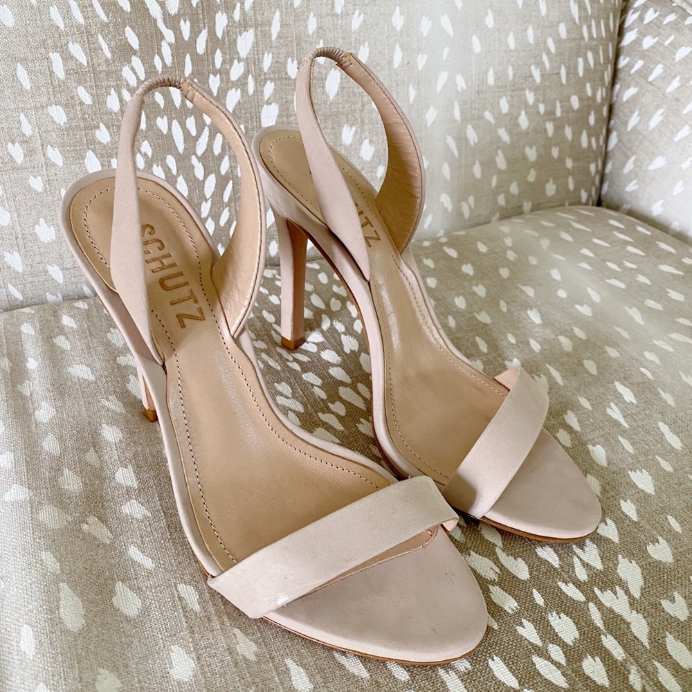 Schutz Nude Heels